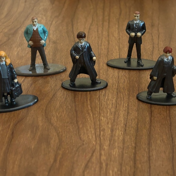 •HARRY POTTER FILM CHARACTER •5 PIECE COLLECTOR SET DIE-CAST METAL FIGURES! - Picture 3 of 14
